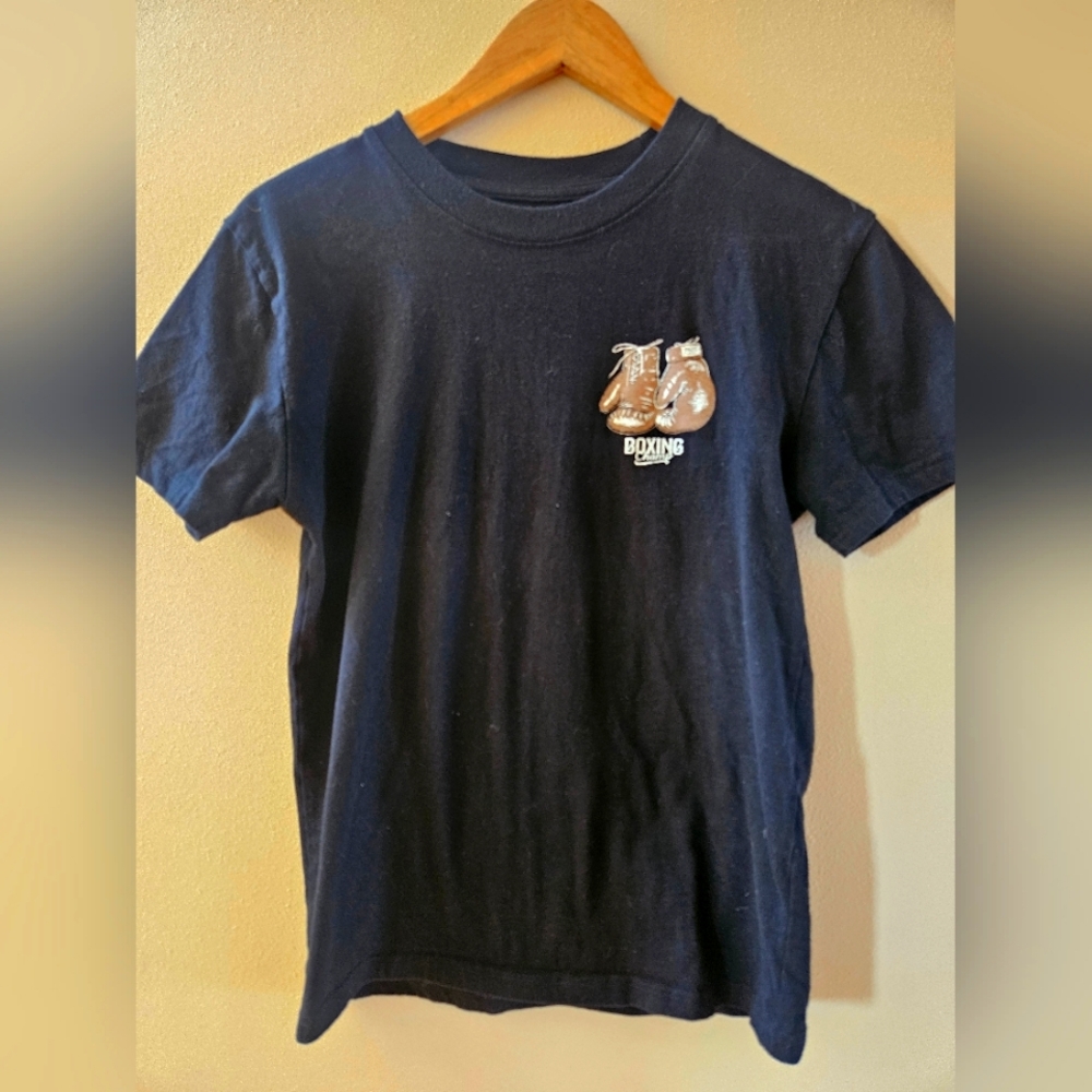Call your mother mens small black tshirt boxing champ